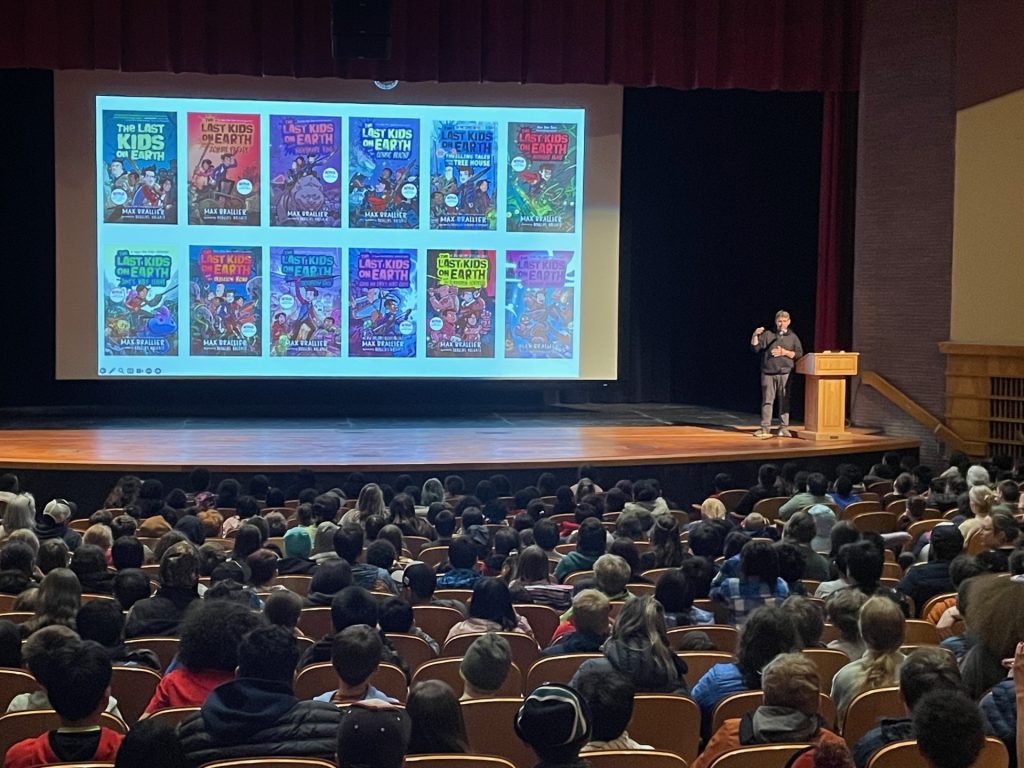 max brallier school visit